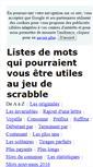 Mobile Screenshot of listesdemots.com